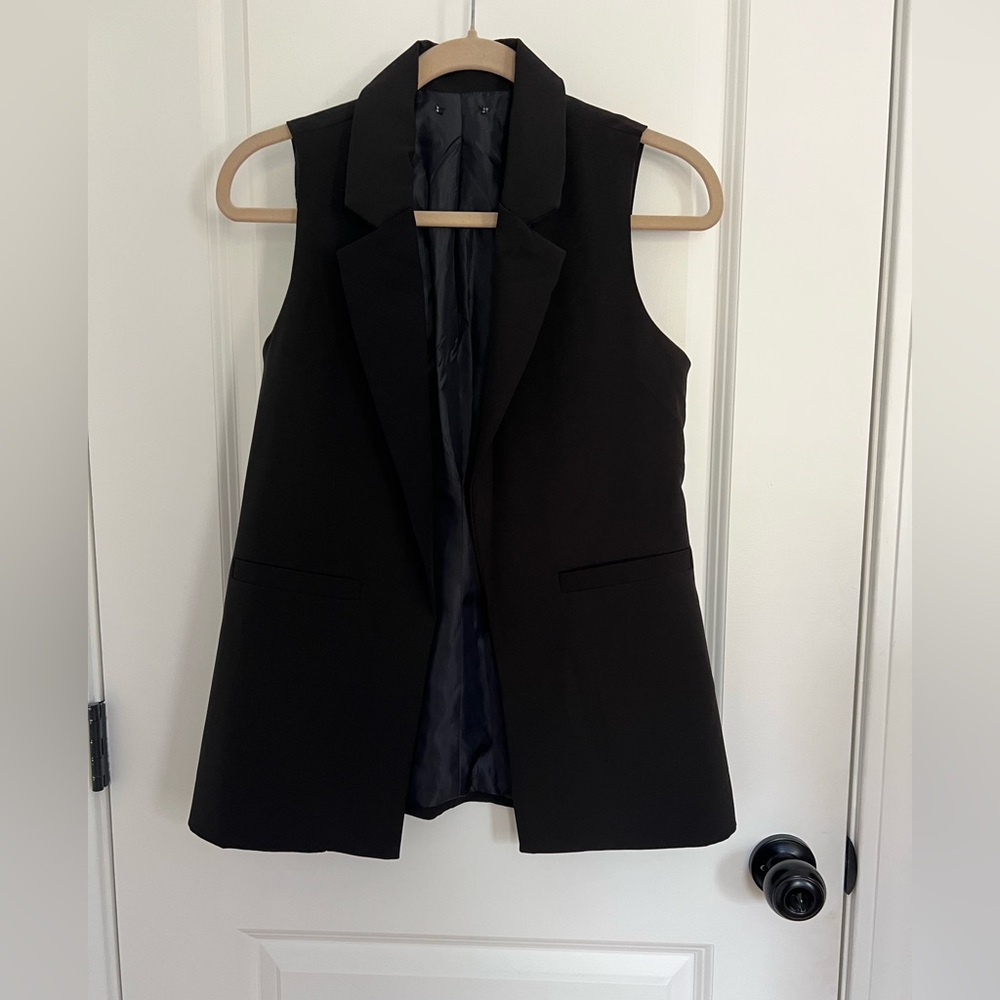 Elegant Black Women's Vest